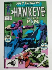 Solo Avengers (1987) #8 - Near Mint - Hawkeye and Doctor Pym