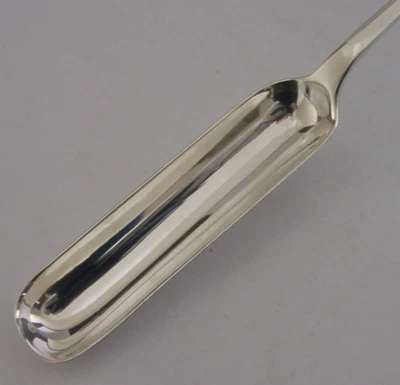 INCOMUM LONGO INGLÊS SÓLIDO PRATA ESTERLINA MEDULA COLHER 1925 ANTIGA 50g - Imagem 1 de 4