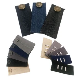Skirts Trousers Garment Accessories Button Pant Extender Belt Hooks Waist Band - Picture 1 of 20
