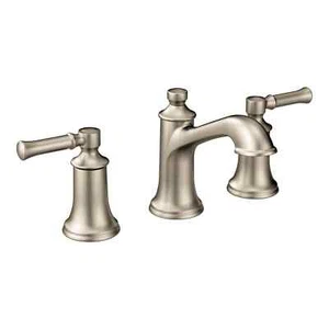 Moen TV6805BN Dartmoor 1.2 GPM Widespread Bathroom Faucet - Nickel - Picture 1 of 6