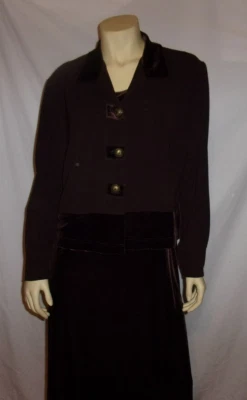 COLDWATER CREEK Two  Pic  Travel Knit Sleeveless Maxi Tank Dress Jacket Siz PXL - Image 1 of 4