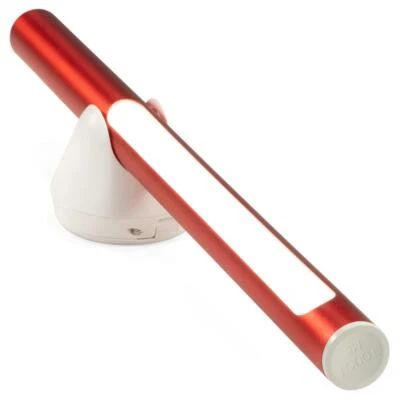 Powerbank LED-Campinglaterne Multifunktion Wasserdicht & Dimmbar Aluminium rot - Bild 1 von 4