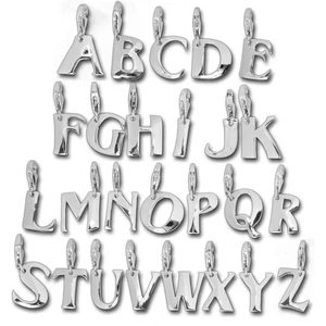 SilberDream Charm 925 Echt Silber Armband Anhänger Buchstaben A-Z FC70XX