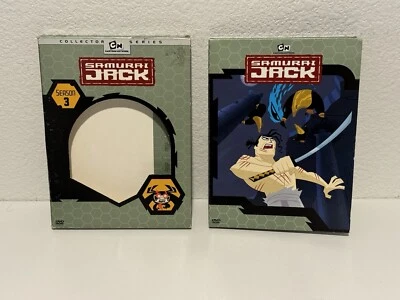 Samurai Jack: Complete Third Season 3 (DVD, 2006, 2-Disc Set) CIB W Slip TESTED - Image 1 of 4