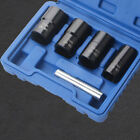 5PCS Locking Wheel Nut Removal Master Tool Kit Stud Bolt Extractor Twist Socket