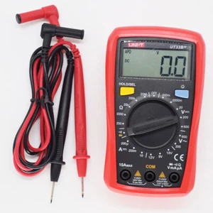 1pc UNI-T Palm-Size UT33B+ Digital Multimeter Volt Ohm Amp Resistance Test Meter - Picture 1 of 9