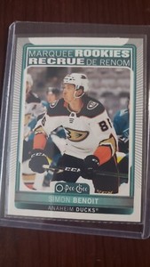 2021-22 O Pee Chee Marquee Rookie Simon Benoit #643