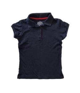 Girls Nautica navy blue polo shirt size S - Picture 1 of 3