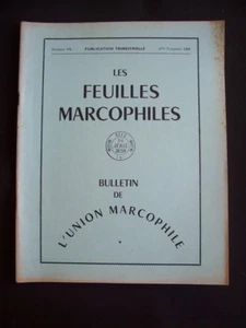 Les feuilles marcophiles - N° 176 1969 - Imagen 1 de 1