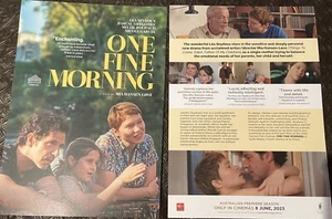 One Fine Morning Promotional Flyer Lea Seydoux, Pascal Greggory, Melvil Poupaud - Picture 1 of 1