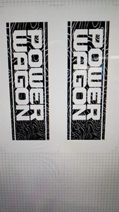 Bedstripes Vinyl compatible with Dodge Ram Power Wagon Topographical  .  X2 - Picture 1 of 1