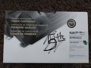 Black Toner Cartridge 51X (Q7551X) - Picture 1 of 9