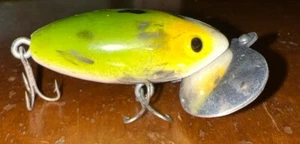 Old lure Vintage Frantic-antic topwater multi-colored jitterbug for Bass fishing - Picture 1 of 4