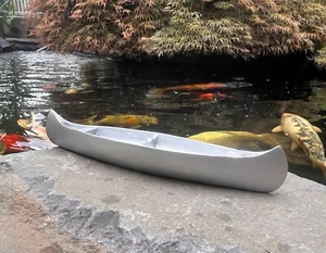Premium Custom Aluminum Style Canoe 1/24 Scale G Scale Diorama Miniature - Picture 1 of 2