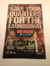 1997 Video Game Print Ad - DIE HARD ARCADE - SEGA SATURN