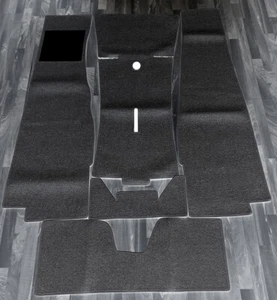 Kit alfombra negra para Bulldog Peregrino incl. alfombra baúl - Imagen 1 de 1