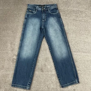 Dark Wash SouthPole Wide Leg Denim Jeans Size 10 4180 Child South Pole - Picture 1 of 7