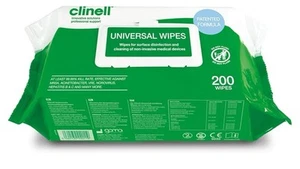 Clinell Universal Sanitising Wipes 200 - Picture 1 of 1