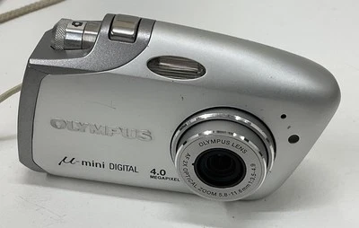 Olympus Digital Camera Mju Mini 4.0MP Inc 128mb XD & Battery - Tested & Working - Image 1 of 4