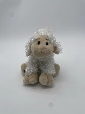 Ganz Webkinz Lil Kinz Lamb White Fluffy Soft Silky Spring Easter Sheep NO CODE - Image 1 of 3