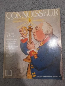Connoisseur, Vintage Magazine, March 1983, Art of Malice, Nicklaus, Taiwan Art - Picture 1 of 2