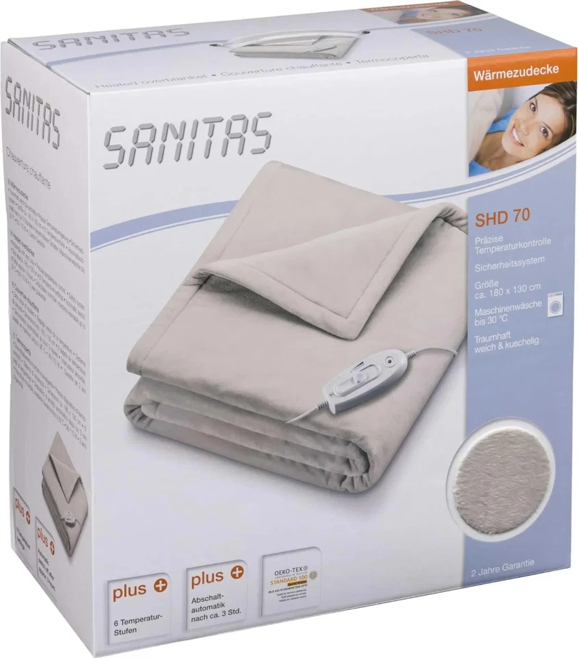 Sanitas (Beurer) SHD 70 Heizdecke – 180×130 cm