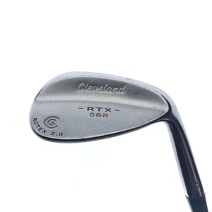 Used Cleveland RTX 588 Rotex 2.0 Raw Sand Wedge / 56.0 Degrees / Wedge Flex - Picture 1 of 8