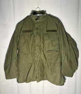 Cappotto da campo medio vintage US Army M-65? (vedi misure) No Liner - Foto 1 di 5