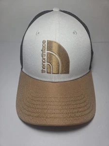 The North Face Mudder Trucker Snapback Hat Almond Butter #NF0A5FXAO6J OSFM NWT - Picture 1 of 11