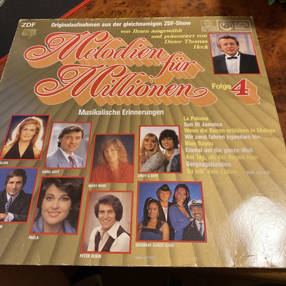 Melodien für Millionen 04 (1985) Freddy Quinn, Paola, Michael Holm, Karel.. [LP] - Bild 1 von 1