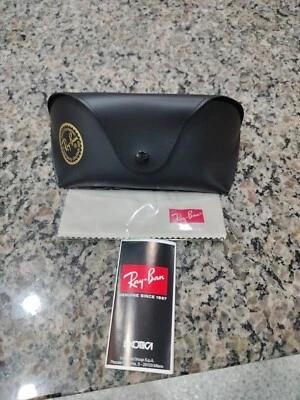 Ray Ban Sunglasses by LUXOTTICA Case & Towel New - Image 1 of 2