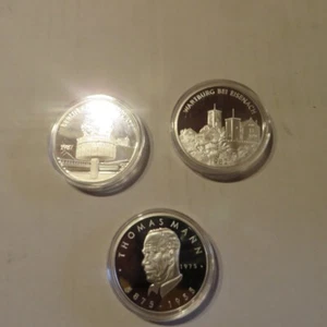 3 Medaillen DDR Frieden und Sozialismus Cu versilbert - Bild 1 von 3