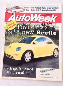 Autoweek Magazine The New Beetle January 5, 1998 020117RH - Imagen 1 de 1