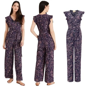 New Phase Eight Jayesha Multicolour Paisley Print Jumpsuit Summer Wedding Outfit - Picture 1 of 8