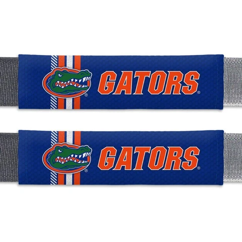 Florida Gators Rally Design Seat Belt Pads 2 Pack [NEW] NCAA Seatbelt Shoulder Cover