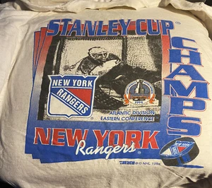 SELTEN 1994 NY RANGERS STANLEY CUP CHAMPS GOALIE BILD GRABEN XL - Bild 1 von 4