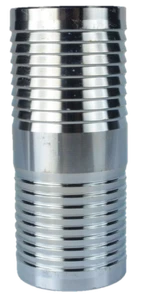 Manguera reparadora, 3", manguera barba, 6-5/8" L, acero chapado - Imagen 1 de 3