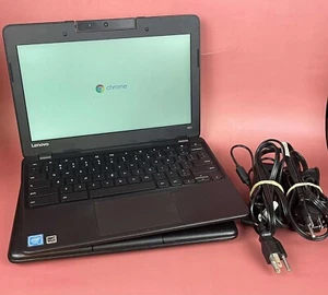 Lot of 2 Lenovo N23 Chromebooks -with Charger- (Good Condition) - Picture 1 of 8
