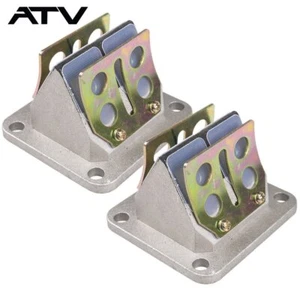 2PC Reed Valve Assembly For 1987-2006 Yamaha Banshee 350 2GU-13610-01-00 - Picture 1 of 7