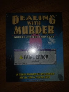 Dealing With Murder - Murder Mystery Card Game - New & Sealed - Picture 1 of 2