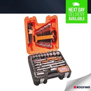 BAHCO Mechanic Socket Set 95x Piece Ratchet Screwdriver Spanner 1/4in & 1/2in - Picture 1 of 6