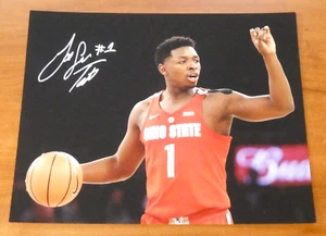 Jae'Sean Tate Hand Signed Autograph 11x14 Ohio State Basketball Photo - Picture 1 of 2