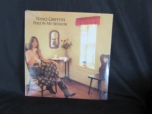 NANCI GRIFFITH, Poet In My Window USA New Old Stock Sealed LP - Picture 1 of 2