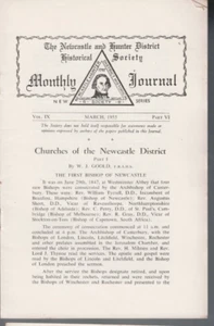 NEWCASTLE AND HUNTER DISTRICT HISTORIC SOCIETY, DIARIO MENSUAL, MARZO 1955 - Imagen 1 de 1