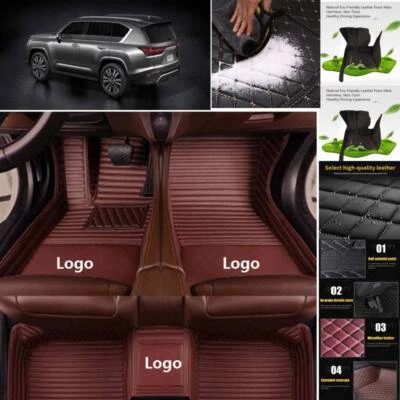 For Lexus RX RZ Car Floor Mats Custom Waterproof Carpets Liners Interior Pads Foto 1 de 4