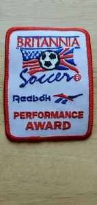 Britannia Soccer Reebok Performance Award patch football USA US UK - Picture 1 of 4