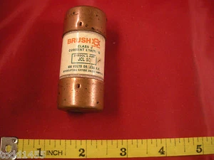 Cepillo JCL 50 fusible 50a 600v clase J límite de corriente 50 amperios JCL50 600 voltios Nnb - Imagen 1 de 2