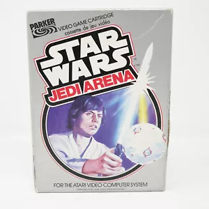 VINTAGE 1983 80s ATARI 2600 STAR WARS JEDI ARENA VIDEO GAME BOXED - Picture 1 of 9