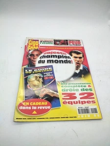 Vintage 1998! Giga Foot Magazin Covering WM 1998 mit berühmten Spielern - Bild 1 von 8