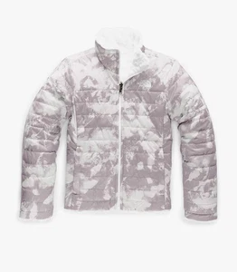 The North Face Pink/White Reversible Mossbud Swirl Coat Jacke Mädchen Gr. XL - Bild 1 von 13